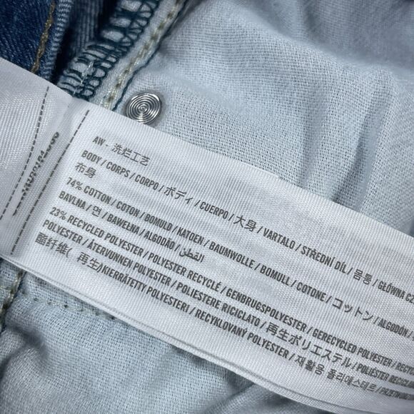 Abercrombie & Fitch Jeans Women 28x32 Mid Rise Skinny Medium Wash‎ Blue - Picture 9 of 12